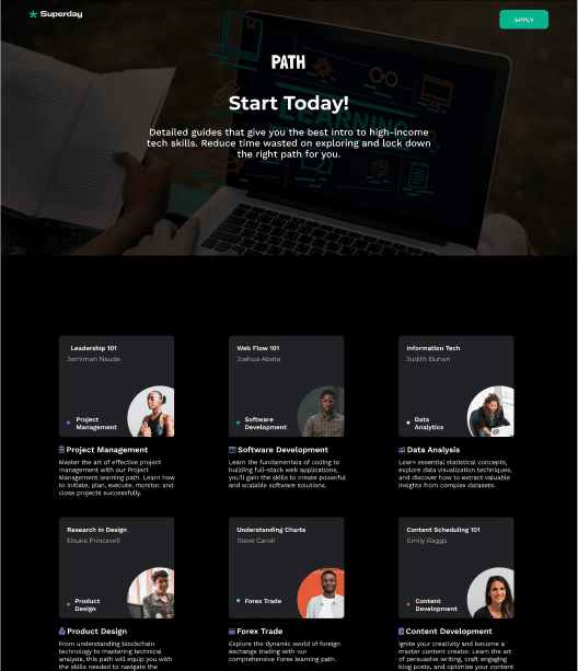 PATH Page