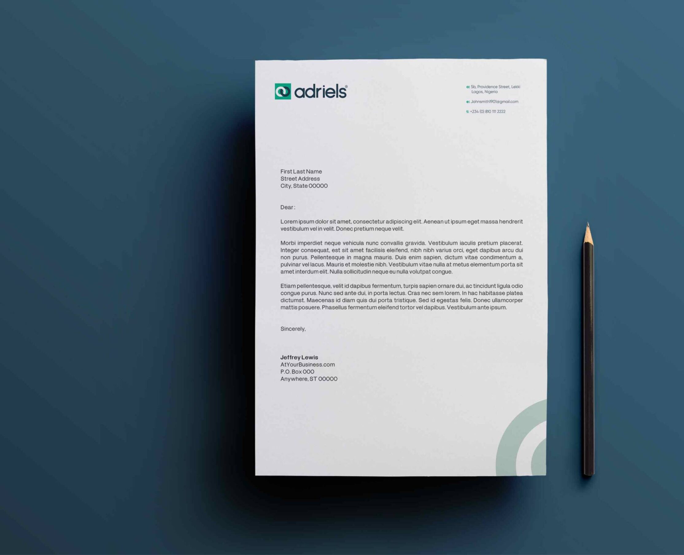 Adriel Letter Head Document